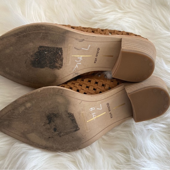 Dolce Vita brown leather mules - Picture 6 of 8